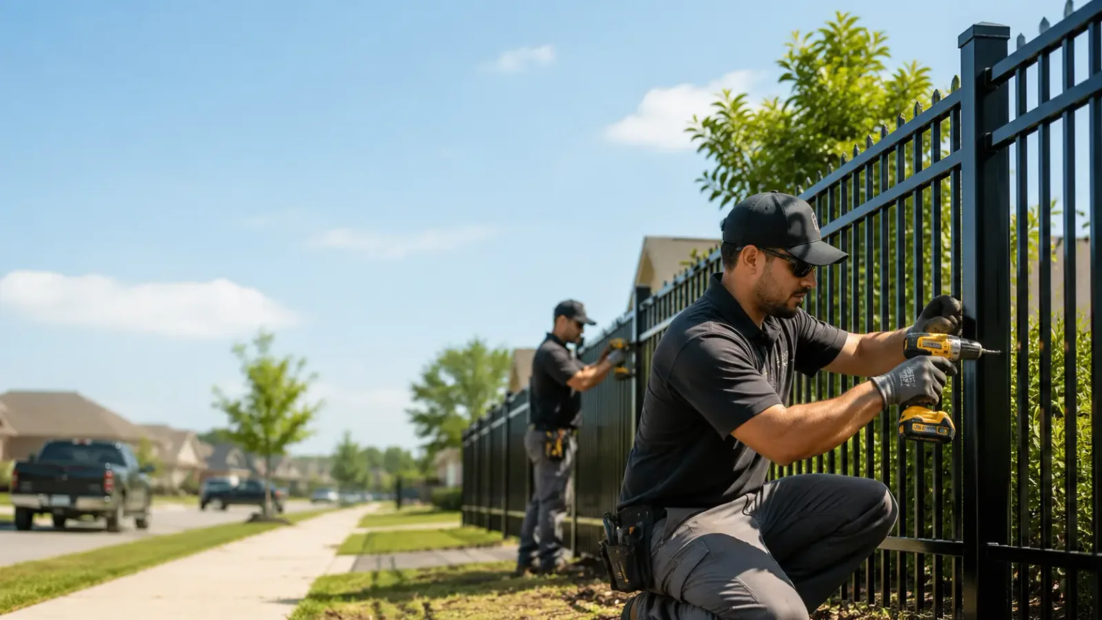 Metal Fence Installation in Flourtown, PA